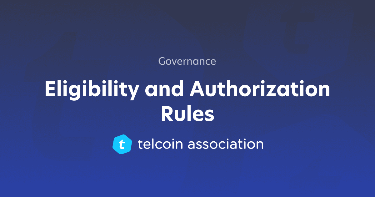 Eligibility and Authorization Rules